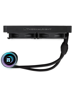 ������� �������� ���������� Thermalright Frozen Notte 240 Black ARGB V2 /23x120mm ARGB PWM Fans / TRFN240BAV2