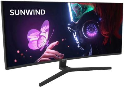 ������� SunWind 34" SM-34QV401 WQ VA LED ������
