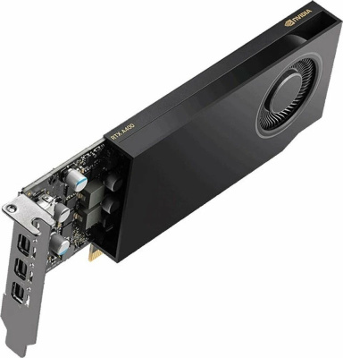 ���������� PNY Quadro RTX A400 4�� GDDR6, Low Profile, Bulk (VCNRTXA400-SB)