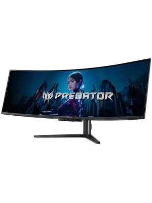 ������� Acer Predator X49Xbmipphuzx 49" 1800R, 32:9, QD-OLED, DQHD, 0,03ms, 250cd, 240Hz, HDMI, 2xDP, USB, USB-C, SPK, HAS