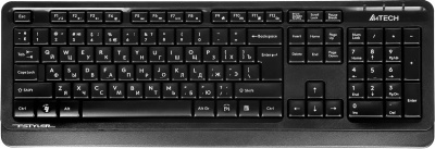 �������� ���������� + ���� A4Tech Fstyler FG1012, ������������, USB, ������ (FG1012 BLACK)