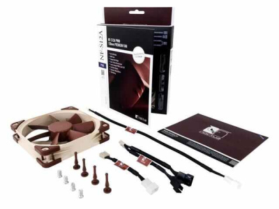 Noctua NF-S12A PWM (NF-S12A PWM) - 120mm 1 �e�������� ��� �������, 1200 ��/���, 17.8 ��, 4-pin PWM