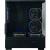 ������ XASTRA Q400M 5ARGB-FG-C6-UC Black mATX/Aquarium/Screewless/ 5x120mm ARGB PWM FG fans/Argb+PWM HUB 6port/ Type-C/ Q400M-5FG12A-C6-UC