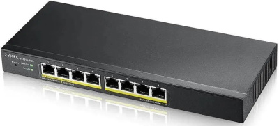 ���������� Zyxel NebulaFlex GS1915-8EP Hybrid Smart L2 PoE+ Switch, 8xGE PoE+, Silent (No Fan), 60W PoE Budget, Standalone/Cloud Management