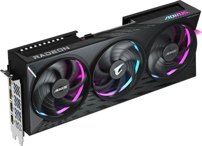 ���������� Gigabyte AMD Radeon RX 9070XT GV-R9070XT AORUS E-16GD 1.0 16�� Aorus Elite, GDDR6, OC, Ret