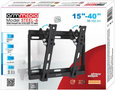 ��������� Arm Media STEEL-6 max 35�� 15-47" VESA 200x200 ������