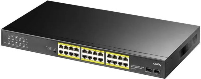 ���������� Cudy GS1028PS2 (L2) 24x1����/� 2SFP 24PoE+ 300W �������������