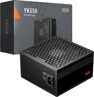 ���� ������� PcCooler ATX 550W P5-YK550-B1F, 80+ bronze, 550��, 135��, ������, retail P5-YK550-B1FWBK1-EU