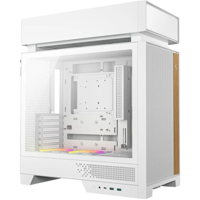 ������ Deepcool CL660 WH ��� ��, ������� ���� (���������� ������), 2x120�� ARGB ���������� �����, �����, ATX