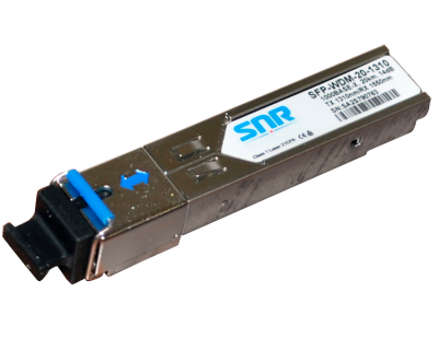 SNR ������ SFP WDM, ��������� �� 40�� (21dB), 1310��