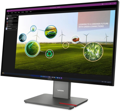 ������� Lenovo 27" ThinkVision P27Q-40 IPS LED 2560x1440 24Hz 4ms ������ 64A7GAT6UK