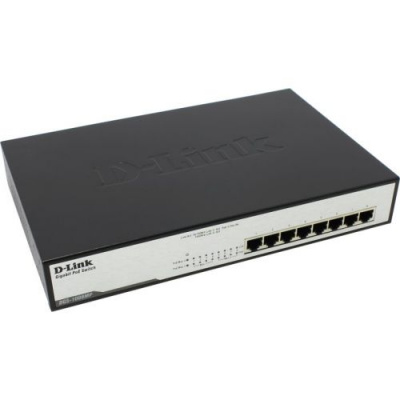 ���������� D-Link Gigabit PoE Switch DGS-1008MP/B1A 8 x RJ45