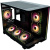 ������ XASTRA QR600M 6ARGB C10-UC Black mATX/Aquarium/Curve Glass /Led Strip/6x120mm ARGB PWM FM fans/ Argb+PWM HUB 10port /Type-C/ QR600M-6FM12A-C10-UC-L