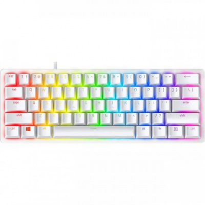 ���������� Razer Huntsman Mini, Mercury White (Linear Optical Switch - Red) (RZ03-03392200-R3R1)