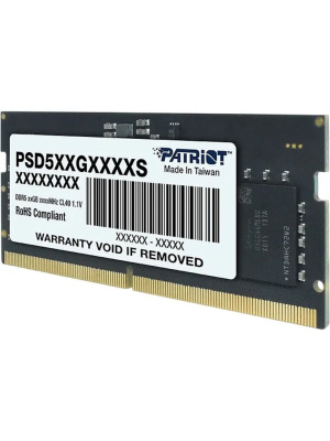 ����������� ������ Patriot SL DDR5 32GB 5600MHz SO-DIMM SINGLE 1*32GB CL46 46-46-46-90 1.1V