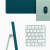 Моноблок Apple iMac A2438 24" 4.5K, Apple M1 8 core, 8ГБ DDR4, 512ГБ SSD, macOS зеленый MGPJ3C/A Моноблок Apple iMac A2438 24" 4.5K, Apple M1 8 core, 8ГБ DDR4, 512ГБ SSD, macOS зеленый MGPJ3C/A