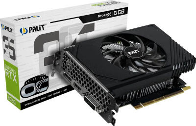 ���������� Palit NVIDIA GeForce RTX 3050 6Gb StormX OC (NE63050S18JE-1072F)