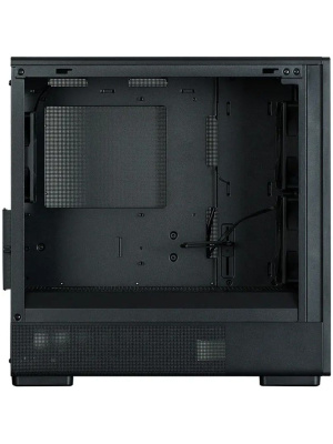 ������ ZALMAN P10 NAMU, MATX, BLACK, WINDOW, FRONT COVER WALNUT, 2x3.5", 3x2.5", 1xUSB TYPE-C, 1xUSB3.0, FRONT 2x120mm, REAR 1x120mm ARGB