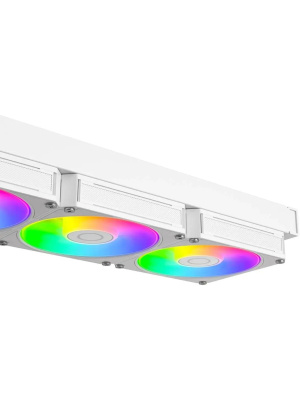 �������� �������� ���������� ID-COOLING SL360 V2 WHITE LGA1954/1851/1700/1200/115X/AM5/AM4 (TDP 350W, PWM, LCD Display, TRIPLE ARGB FAN 120mm, �����) RET
