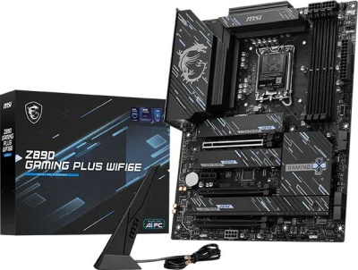 ����������� ����� MSI Z890 Gaming Plus WiFi6E, Z890, LGA1851, ATX, Ret