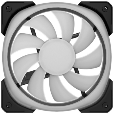 ���������� ��� ������� Powercase M21-12 ARGB Black, Bulk