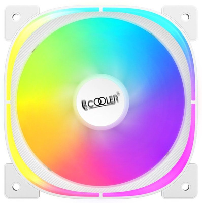 ����� ��� �������/ PCCooler EF120 ARGB WH (120x120x25mm, 4-pin PWM, ARGB, 37.98CFM, 25.7dBA, 1500RPM, White)
