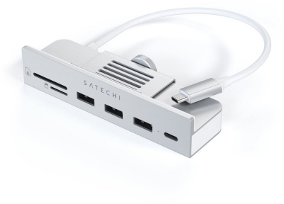 USB-������������ Satechi ST-UCICHS ��������� USB-������������, 1x USB Type-C, 3x USB 3.0, ���������, ����������� ����� USB Type-C