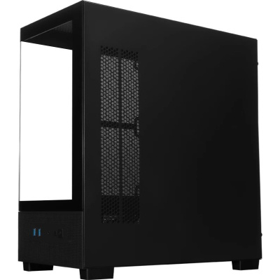 ������ XASTRA Q500M-0F Black mATX/Aquarium/Screewless/no fans/ Q500M-0F