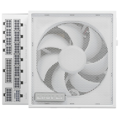 ���� ������� Lian Li EG1300 / White / ATX 3.1, 1300W, 80 PLUS Platinum, PCIe 5.1, APFC, USB HUB, 120mm FDB Fan, Fully Modular / G9P.EG1300.WE00.RU