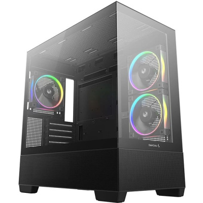 ������ Deepcool CG380 3F ������ ��� �� mATX 2xUSB3.0 audio bott PSU