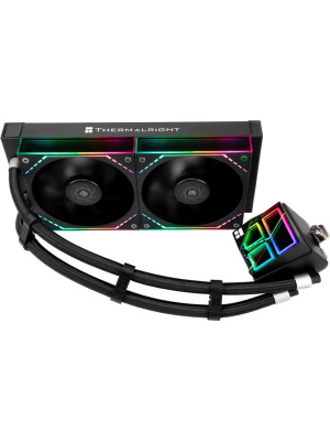 ������� �������� ���������� Thermalright Frozen Infinity 240 Black / 2x120mm ARGB PWM Fans / TRFI240B