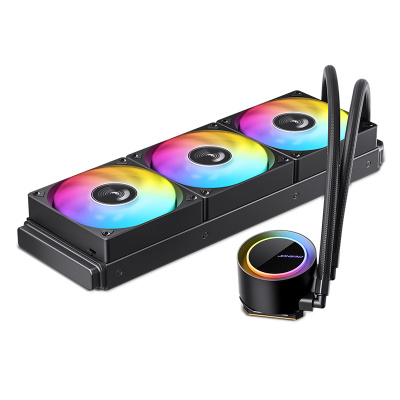 �������� �������� ���������� JONSBO TG-360 ARGB Black LGA 2011/1700/1200/115X/AM5/AM4 (TDP 300W, ARGB FAN and PUMP, PWM, TRIPLE FAN 120mm) RET
