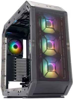 ������ InWin Airforce Phantom ��� �� Black, Full-Tower (IW-CS-AIRFORCE-PHT)