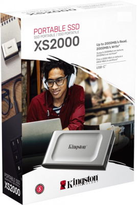 ������� ���������� SSD 2Tb Kingston XS2000 (SXS2000/2000G)