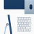 Моноблок Apple iMac A2438 24" 4.5K, Apple M1 8 core, 8ГБ DDR4, 512ГБ SSD, macOS синий MGPL3C/A Моноблок Apple iMac A2438 24" 4.5K, Apple M1 8 core, 8ГБ DDR4, 512ГБ SSD, macOS синий MGPL3C/A