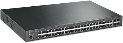 TP-Link TL-SG3452X JetStream 48-�������� ���������� ����������� ���������� ������ 2+ � �������� ������� SFP+ 10 ����/�