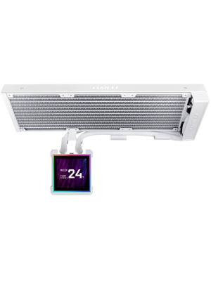 ������� �������� ���������� Lian Li HydroShift II LCD-S 360N (GHS2LCDS36NW WHITE) / 3.4" IPS LCD / W/O Fans / G89.GHS2LCDS36NW.R0