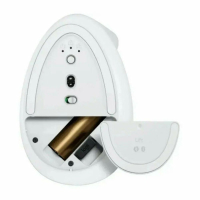 ���� ������������ Logitech Lift Vertical Ergonomic WHITE/PALE GREY (4000dpi 4but) (910-006480)