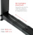 Кронштейн для СВЧ Holder MWS-2003 черный макс.40кг настенный фиксированный Кронштейн для СВЧ Holder MWS-2003 черный макс.40кг настенный фиксированный