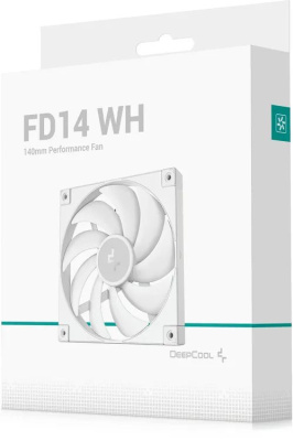 ���������� Deepcool FD14 WH 140x140x25mm ����� 4-pin 25.6dB 209gr Ret (R-FD14-WHNPN1-G)
