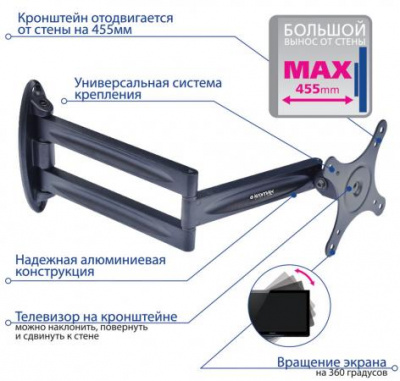 ��������� Kromax Techno-11 ������ 10"-32" max 15�� VESA 100x100