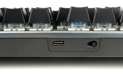 ���������� ������������ Gembird KBW-G540L, ������������,BT 5.0/2,4���, ���,������.Outemu Blue,87 ��.,���.���.