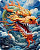 ������ ��� ���� Cactus Colorful Dragon 300x250x3�� CS-MP-D07M