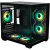 Корпус XASTRA QW400M 5ARGB-C6-AC Black mATX/Aquarium/Screewless/5x120mm ARGB PWM FM fans/Argb+PWM HUB 6port/Type-C+USB3.0 (1 USB3.0 кабель)/ QW400M-5FM12A-C6-AC Корпус XASTRA QW400M 5ARGB-C6-AC Black mATX/Aquarium/Screewless/5x120mm ARGB PWM FM fans/Argb+PWM HUB 6port/Type-C+USB3.0 (1 USB3.0 кабель)/ QW400M-5FM12A-C6-AC