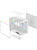 ������ Ocypus Iota C50 WH Curve ARGB Digital, MATX, Type-C*1, USB3.0*2, REAR 1x120mm ARGB, MB SIDE 2x120mm ARGB