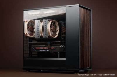 �e��������� ��� ������� Noctua NF-A14x25r G2 PWM Sx2-PP (NF-A14x25r G2 PWM Sx2-PP) - 140mm 2 ��, 1500 ��/���, 24.8 ��, 4-pin PWM