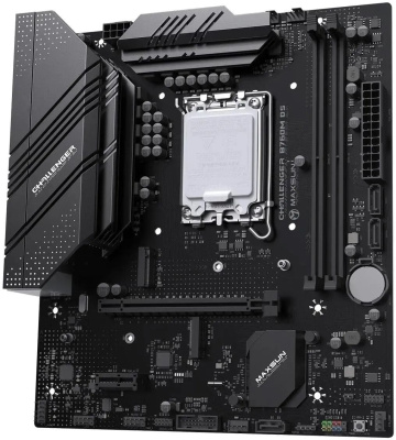����������� ����� Maxsun Challenger B760M D5 WIFI, LGA 1700, Intel B760, mATX, Ret 6940709660386