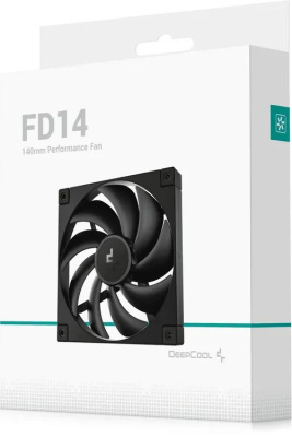 ���������� Deepcool FD14 140x140x25mm ������ 4-pin 25.6dB 209gr Ret (R-FD14-BKNPN1-G)
