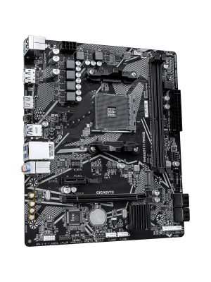����������� ����� Gigabyte B450M H ARGB B450, AM4, 2*DDR4, 1*PCIEx16, 1*PCIEx1, 1*M.2, 6*USB3.2Gen1, 6*USB2.0, 4*SATA3.0, 1G, DP, HDMI, M-ATX, RTL