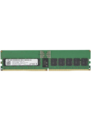 ����������� ������ Micron DDR5 RDIMM 32GB 2Rx8 4800 MHz ECC Registered MTC20F2085S1RC48BA1, 1 year, OEM